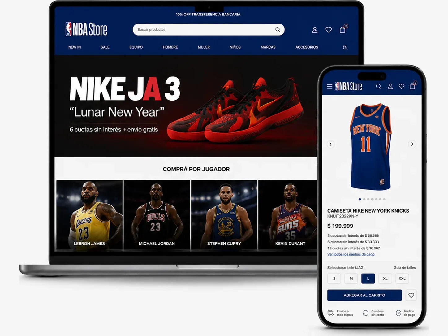 Captura NBA Store