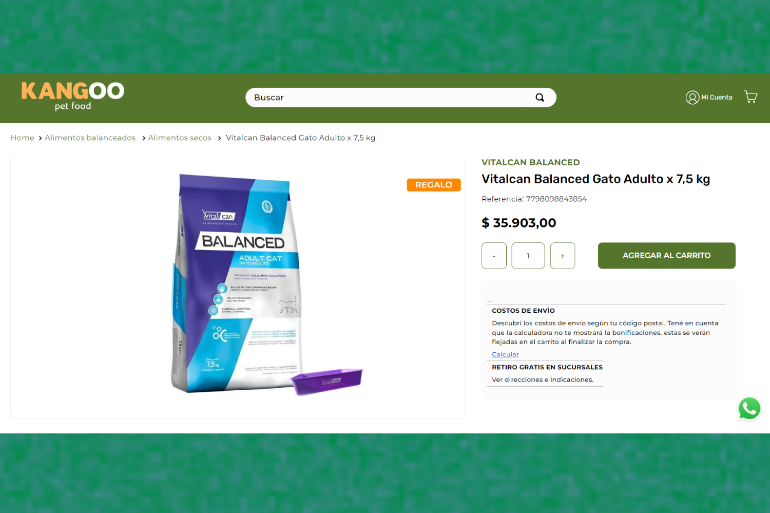 Captura Kangoo PetFood